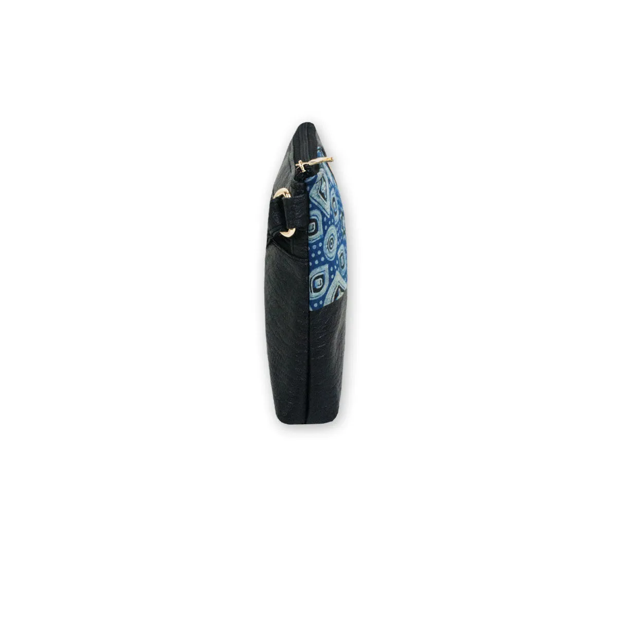 Blue Ajrakh Mobile Sling Bag