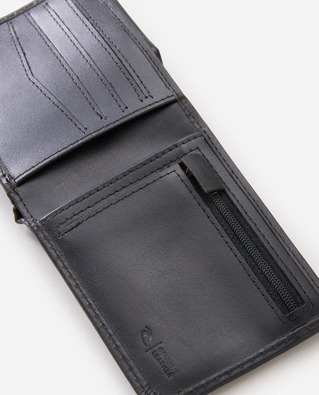 Brand Stripe RFID 2 in 1 - Black