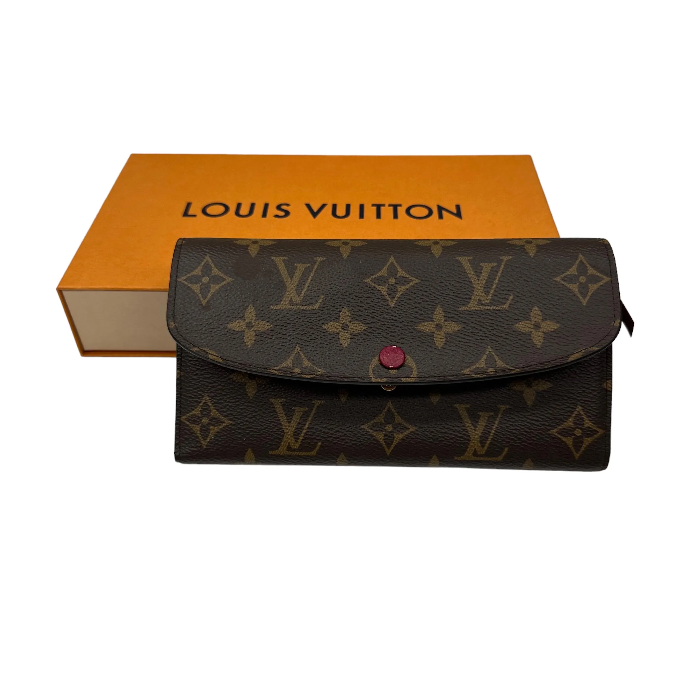 Brown WALLET Luxury DESIGNER by Louis Vuitton Size:MEDIUM