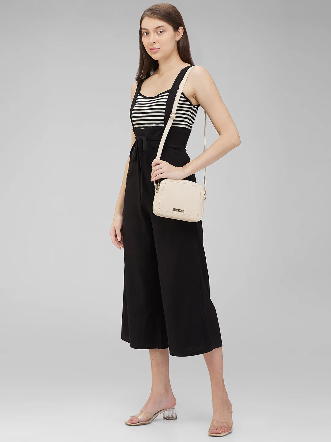 Caprese Safia Sling Small Beige