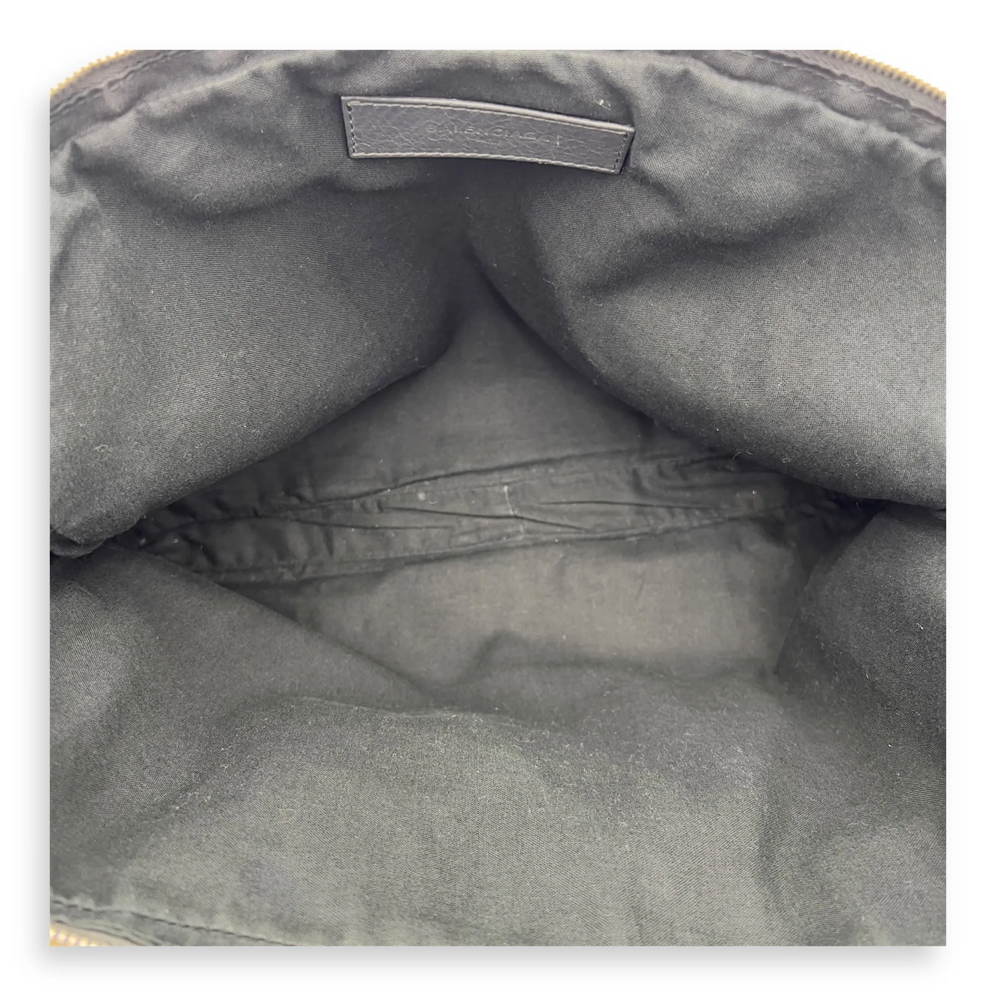 City Grey Messenger bag in Distressed Leather, Silver hardware