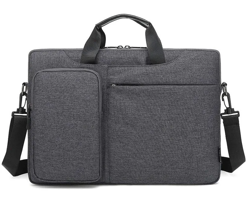 CoolBELL: Lightweight Waterproof Laptop Messenger Bag | Adjustable Strap | 15.6 inch | Black