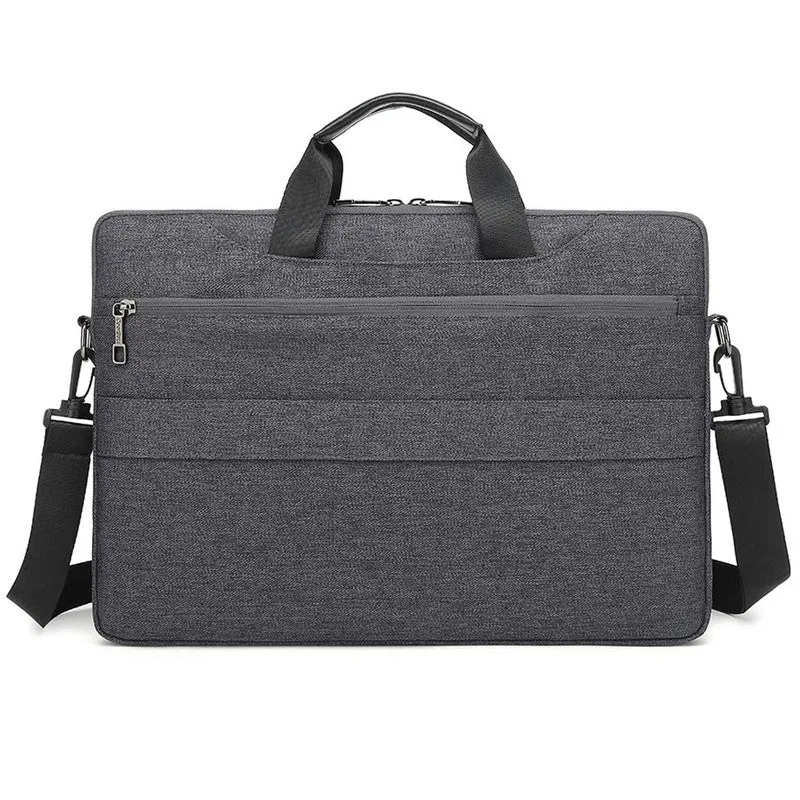 CoolBELL: Lightweight Waterproof Laptop Messenger Bag | Adjustable Strap | 15.6 inch | Black