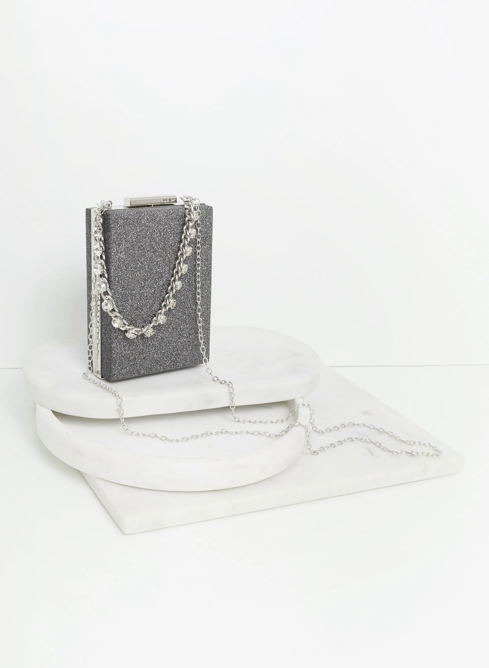 Crystal Insert Clutch
