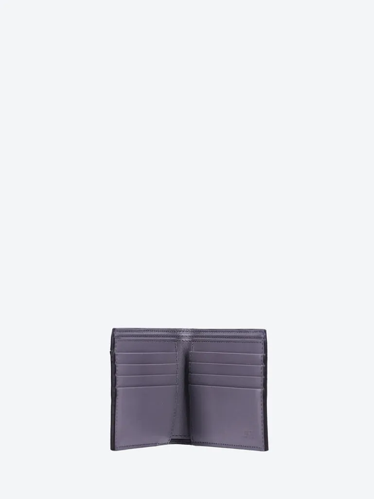 Fendi diagonal bi-fold wallet