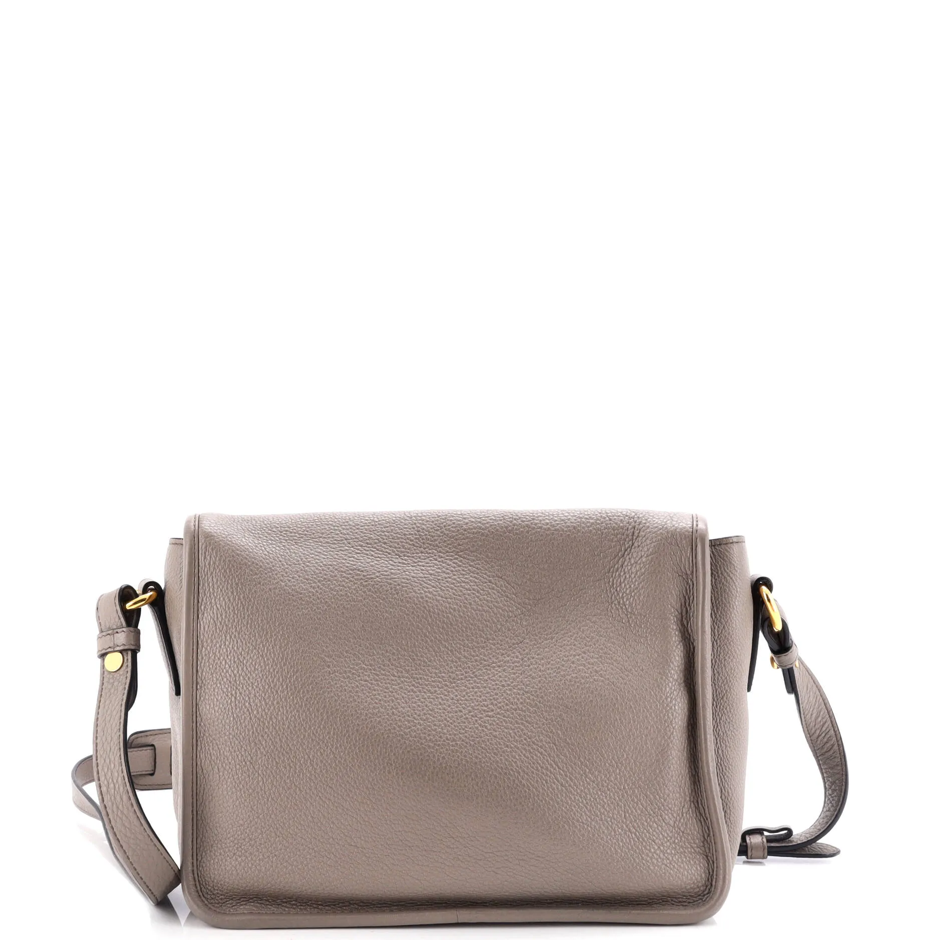 Flap Messenger Bag Vitello Phenix Medium