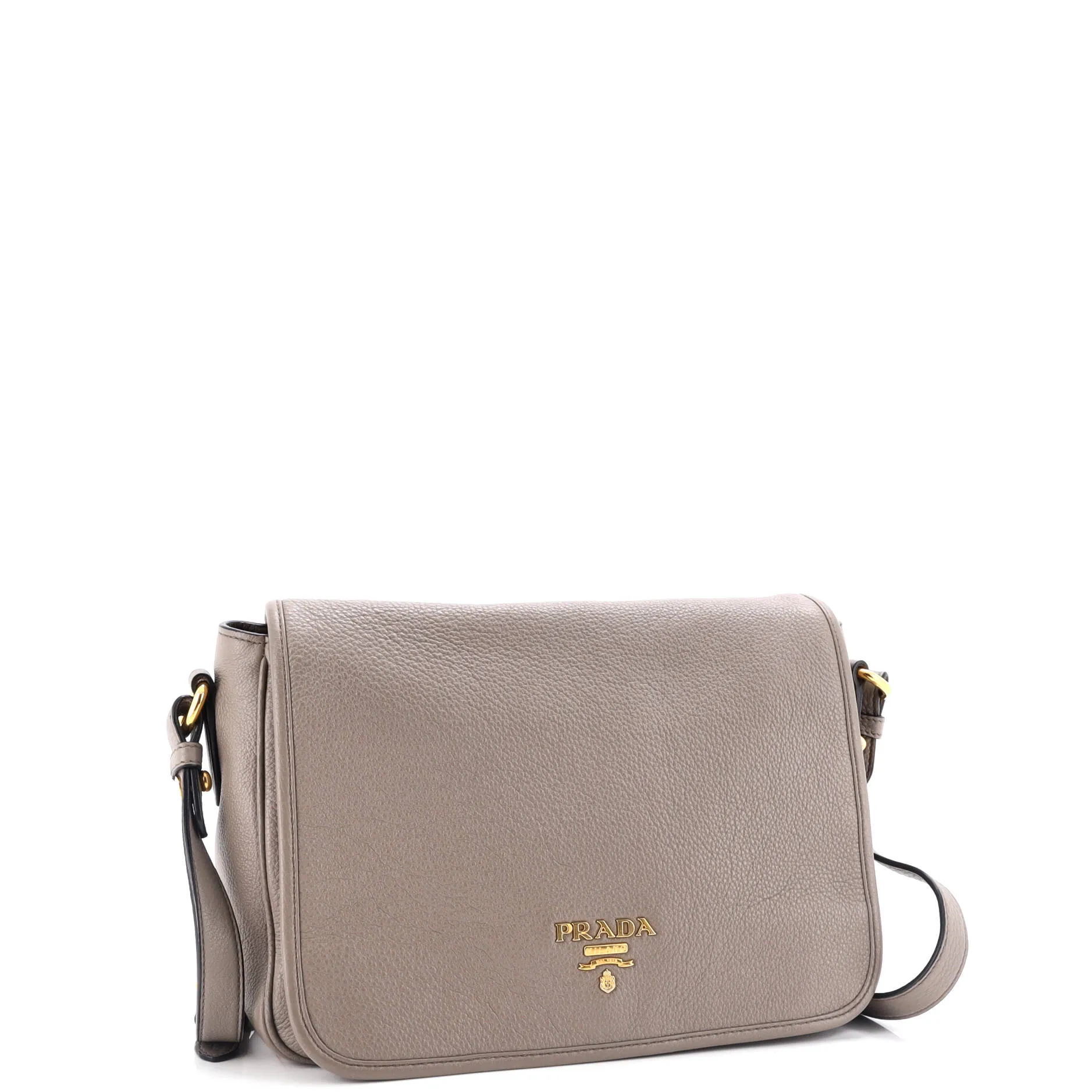 Flap Messenger Bag Vitello Phenix Medium