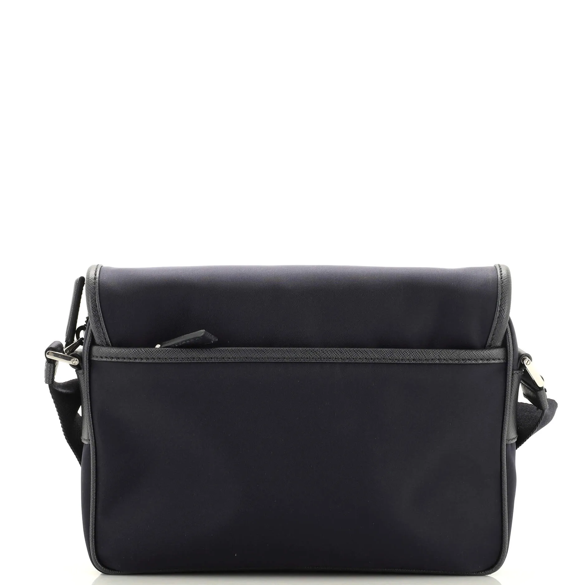 Front Pocket Flap Messenger Bag Re-Nylon Small