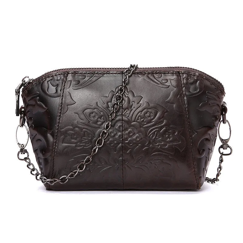 Genuine Leather Ladies Messenger Bag