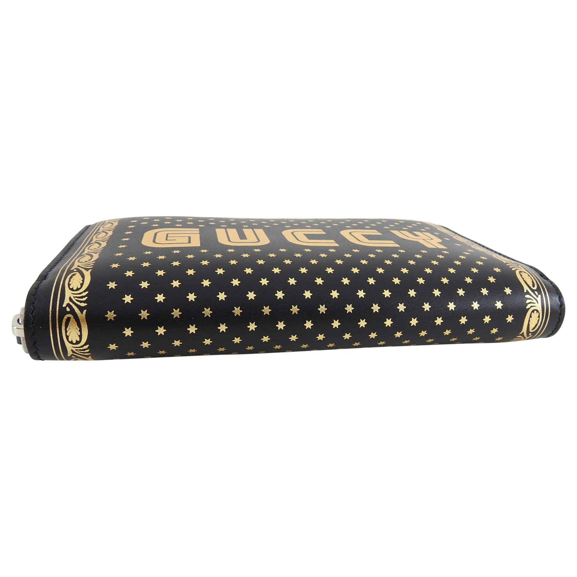 Gucci Spring 2018 Guccy Moon and Stars Zip Around Wallet