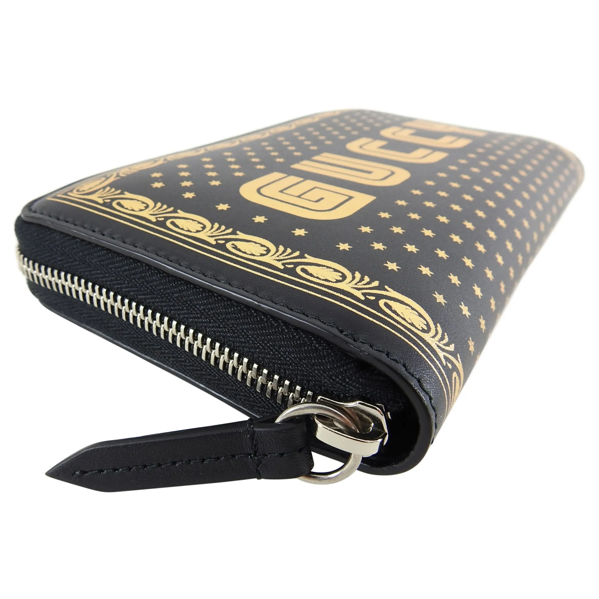Gucci Spring 2018 Guccy Moon and Stars Zip Around Wallet
