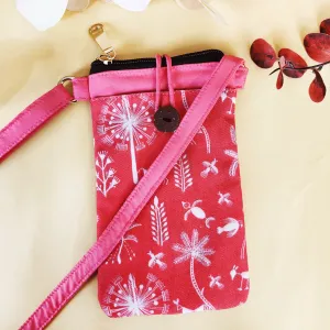 Loop Mobile Sling Bag-Red Warli