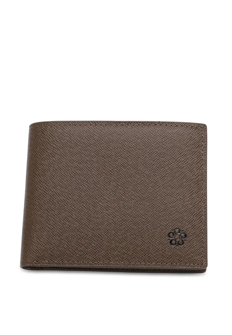 Men's Genuine Leather RFID Blocking Bi Fold Wallet - NW 001