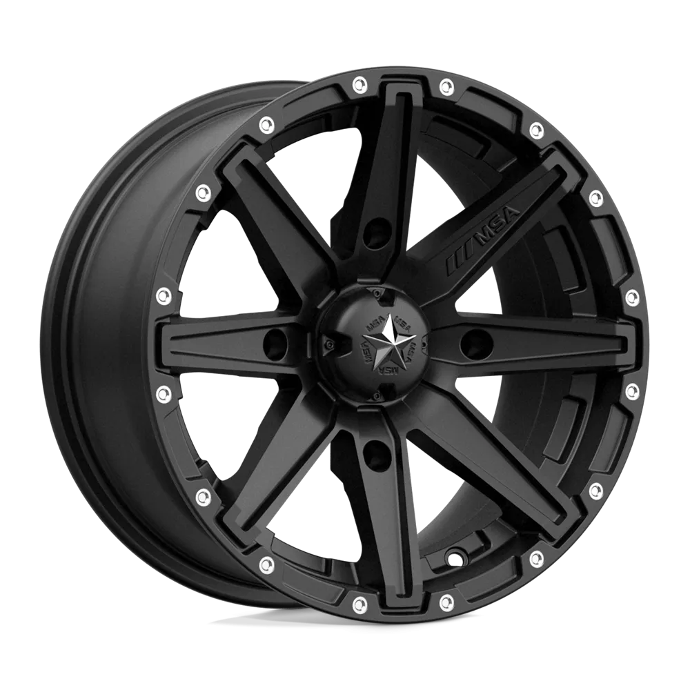 MSA M33 Clutch 14X7 4X110 10mm Satin Black