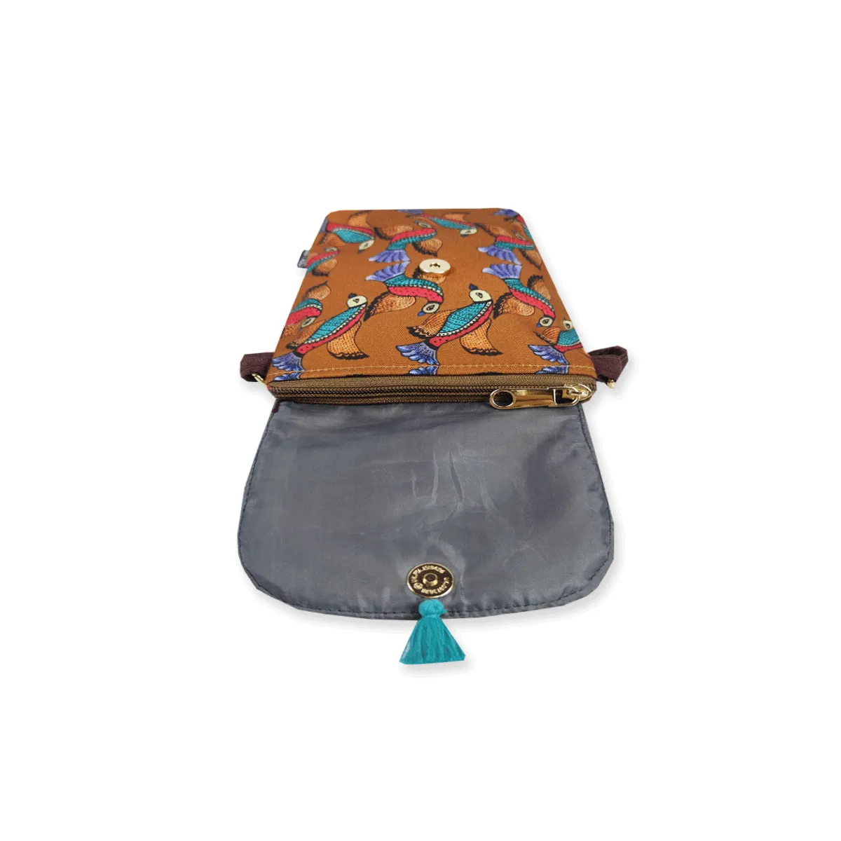 Mustard Muse Combo- Sling, Mini Wallet, Passport Case, Pouch