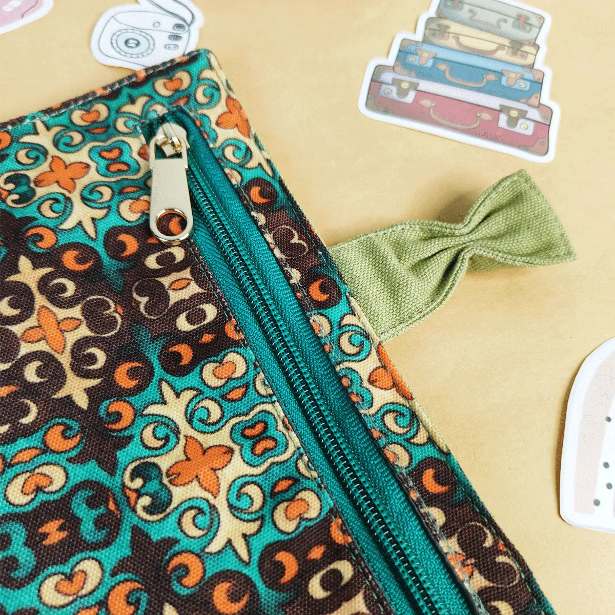 Mustard Muse Combo- Sling, Mini Wallet, Passport Case, Pouch