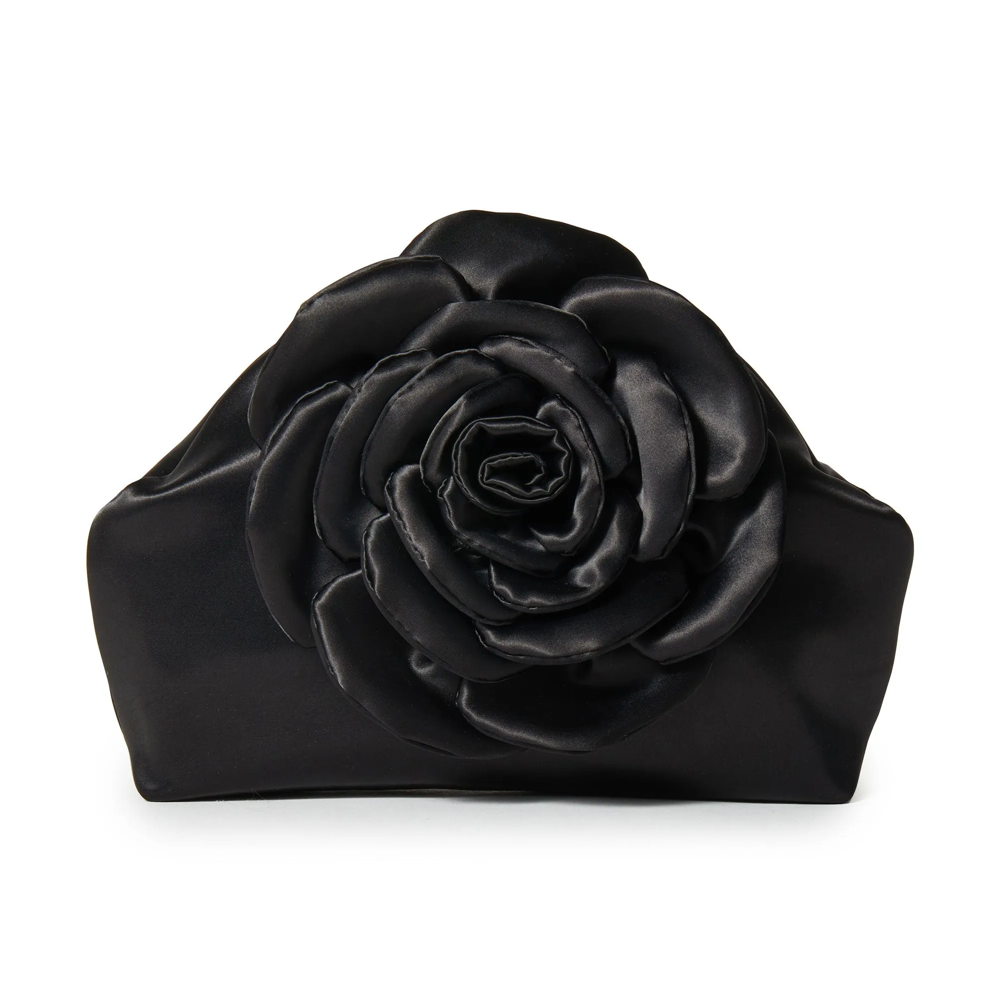 *PRE-ORDER* JET ROSIE SATIN CLUTCH
