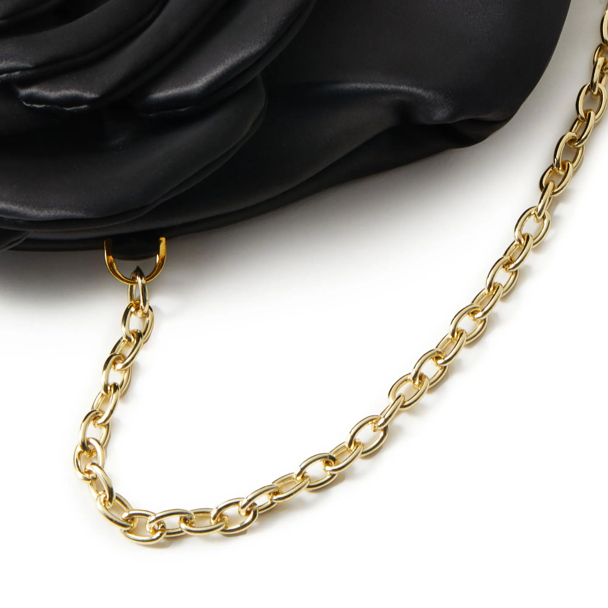 *PRE-ORDER* JET ROSIE SATIN CLUTCH