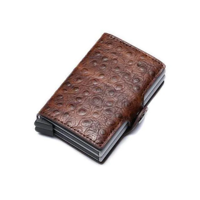 RFID Blocking Vintage Business Wallet
