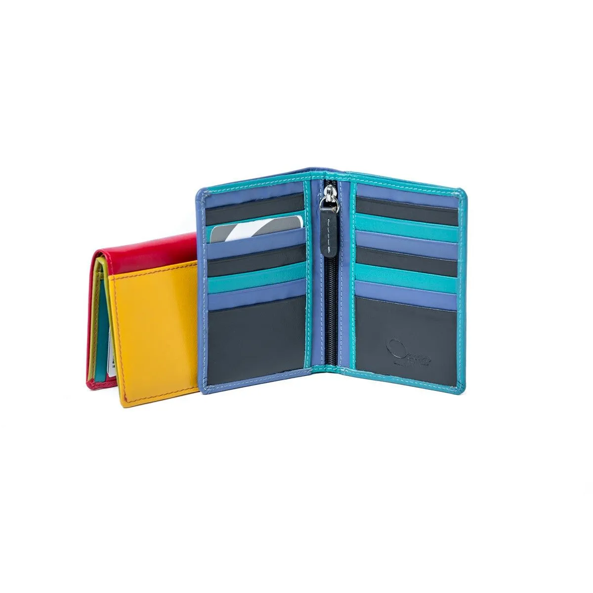 RFID Genuine Soft Leather Slim Card Wallet