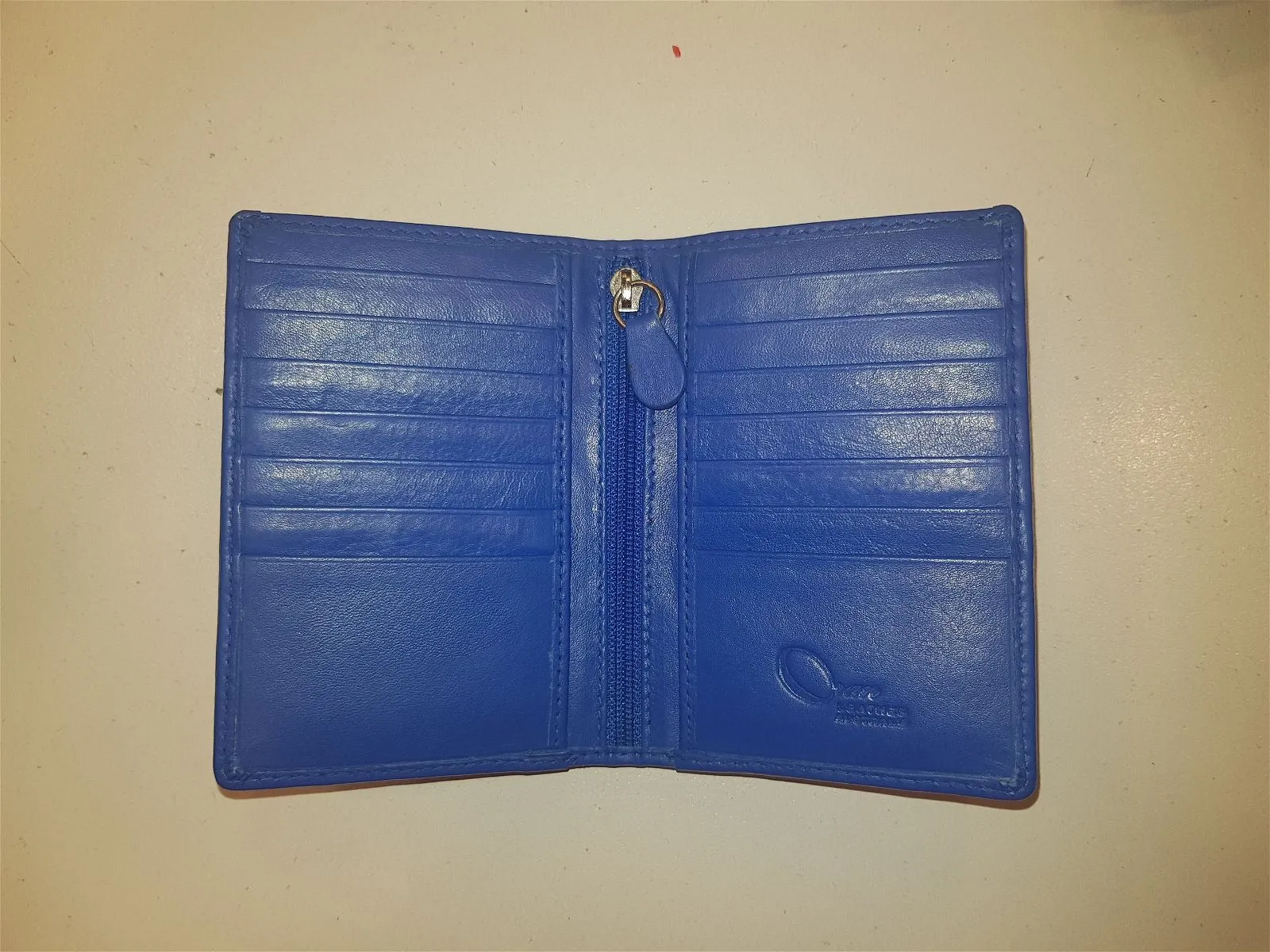 RFID Genuine Soft Leather Slim Card Wallet