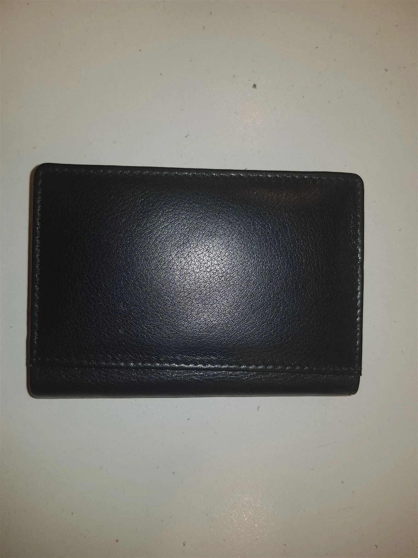 RFID Genuine Soft Leather Slim Card Wallet