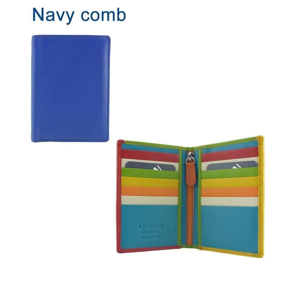 RFID Genuine Soft Leather Slim Card Wallet