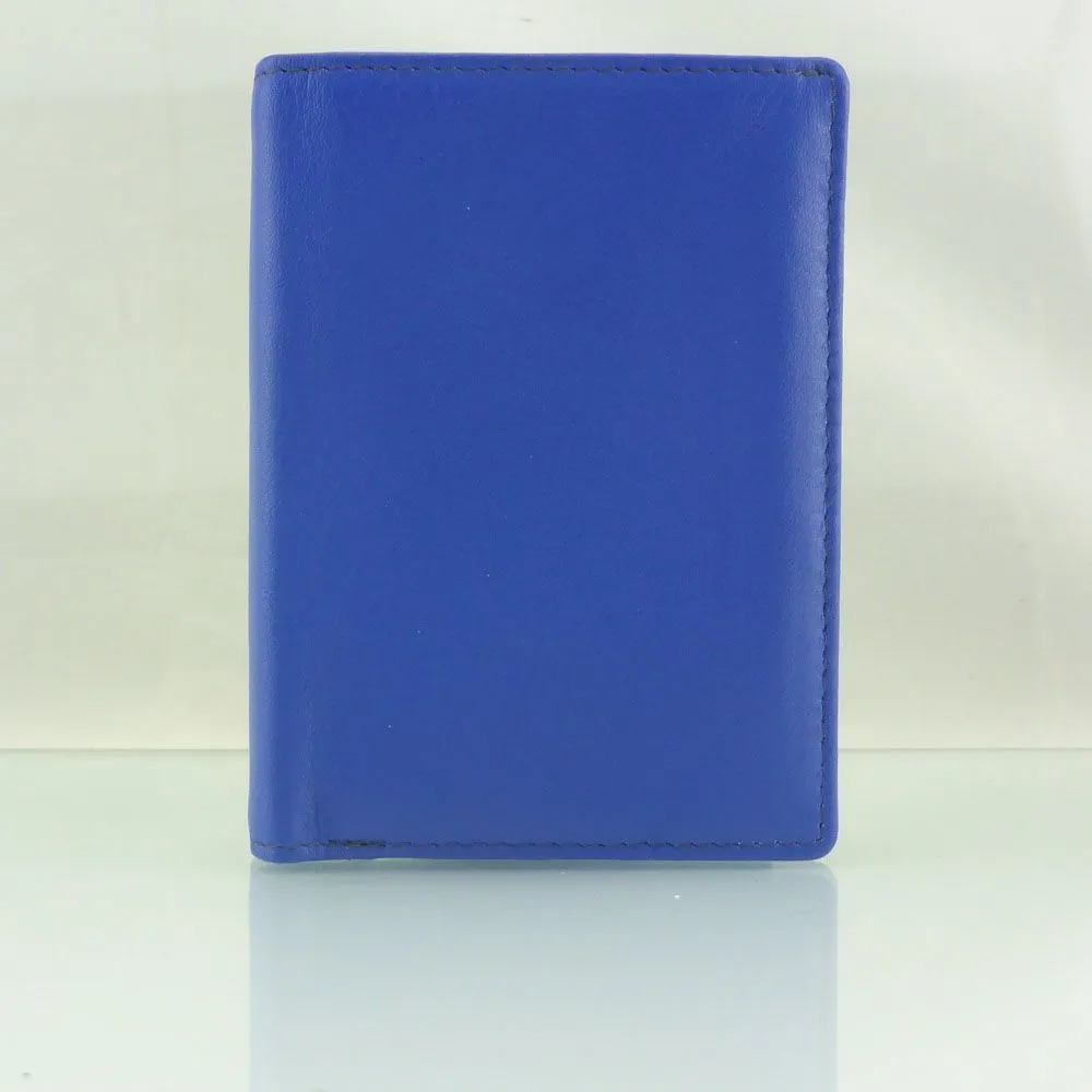 RFID Genuine Soft Leather Slim Card Wallet