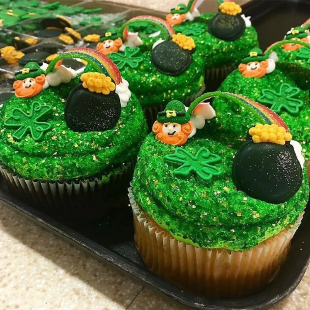 St Patricks Day Luxe Glittery Sugar™