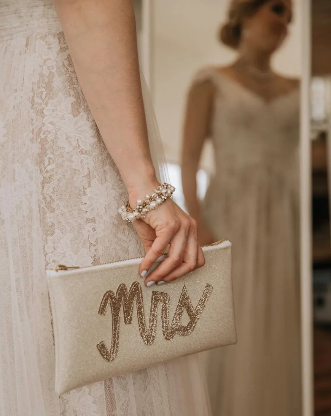 The Mrs. Clutch! 💍 Celebrate Your New Title in Style!