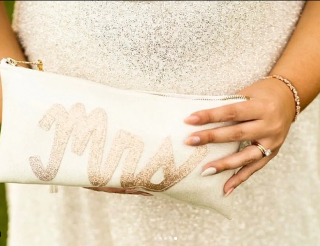 The Mrs. Clutch! 💍 Celebrate Your New Title in Style!