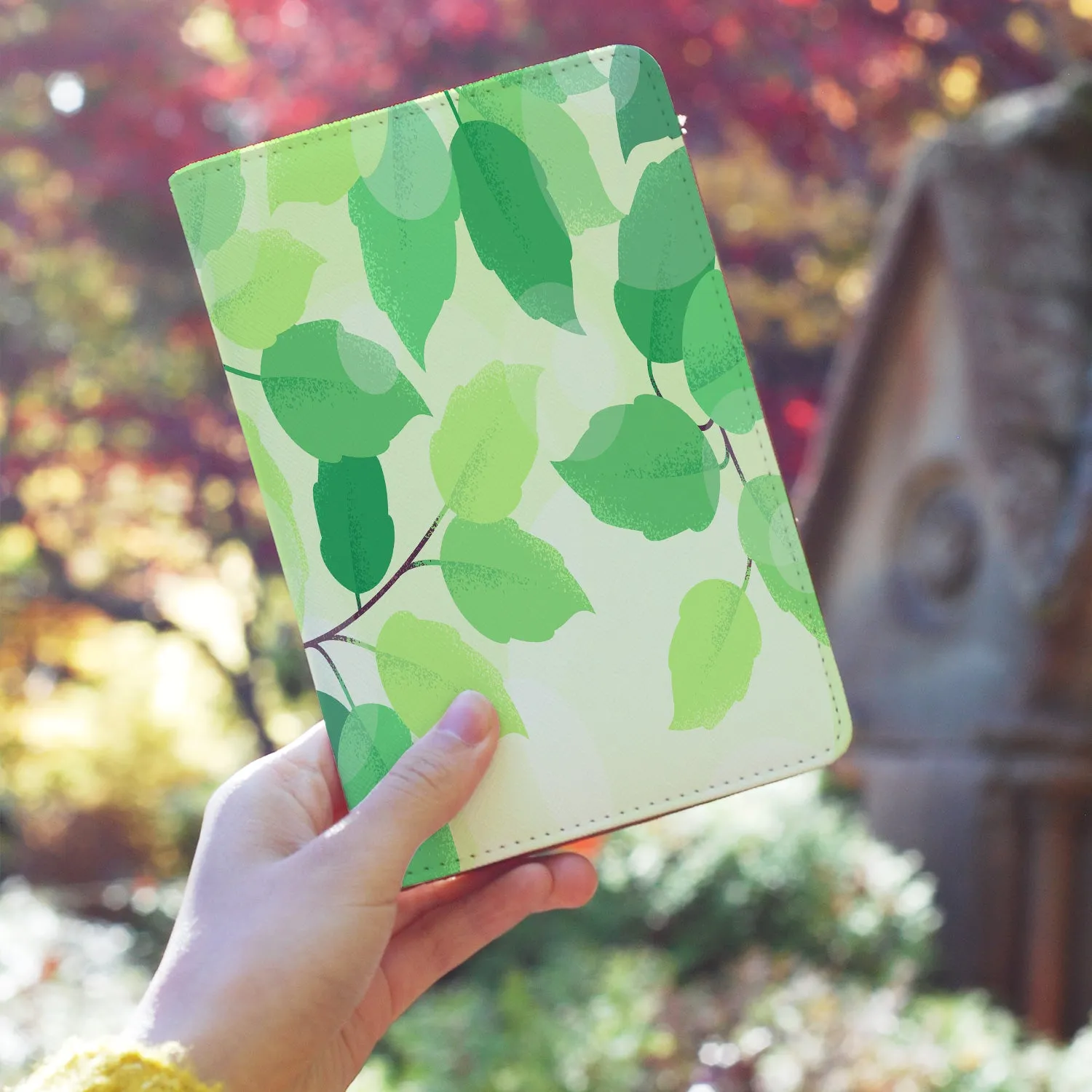 Travel Wallet - Leaves
