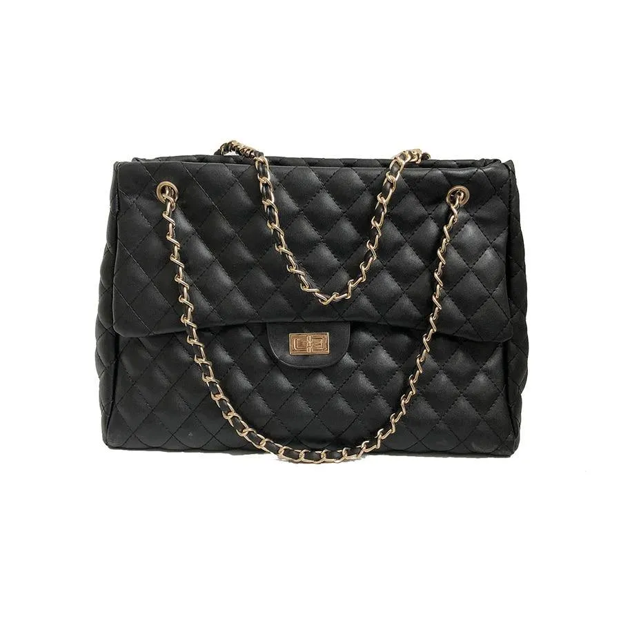 Women's PU Leather Large Shoulder Bag